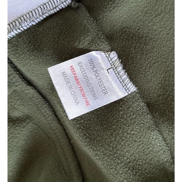 RETRO IRISH Mens Size Large Green Ireland Full Zip Track & Field Active Jacket - Picture 8 of 9